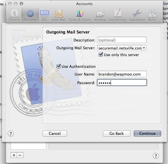File:Mac Mail Outgoing Mail Server.png